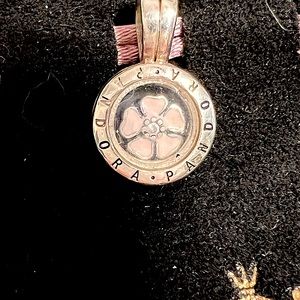 Pandora Floating Locket Necklace sterling 925